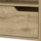 Homeroots 13" Beige Wood One Drawer Floating Nightstand 546198 - alternate 3
