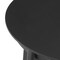 Homeroots 36" Black Rounded Dining Table 544274 - alternate 2