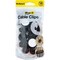 Wrap-It Single Black Cable Clip, 14PK 514-CLIPS-BL - alternate 1