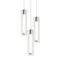 Afx Bari, 3 Light LED Round Pendant, Satin Nickel BRIP04LAJUDSNRND3 - alternate 1