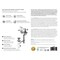Boston Harbor Lavatory Faucet, 1.2 gpm, 2-Faucet Handle, 3-Faucet Hole, Metal/Plastic, Chrome Plated F51B0010CP - alternate 2