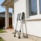 Wrightmaster 6.2 ft. Lightweight Steel Extension Ladder with Safety Lock, 330 lb. Load Capacity ZOR-80569730219 - alternate 2