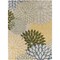 Homeroots 10' X 14' Ivory Green Yellow Blue And Dark Green Floral Indoor Outdoor Area Rug 548097 - alternate 1