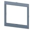 Siemens cover frame for door cutout 137.6 x 122.3 mm WxH accessory for: circuit 3VA9363-0SB20 - alternate 1