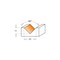 Cmt V-GROOVING & SIGNMAKING ROUTER BITS D=29/32inx7/16in (90 Degrees ) S=1/4in 665.201.11 - alternate 3