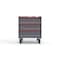 Strong Hold 3 drawer cabinet - (2x 7in, 1x 8in) - Red accents - E-Lock w/ Tracking S3036-PCTAS-0301DS - alternate 1