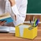 Acrimet Desktop Organizer Pencil, Pen, Paper, Clip, Caddy Holder (Plastic) (Paper Included) (Yellow Color) 954.AC - alternate 3