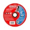 Diablo Cut-Off Wheel, 6 in Dia, 0.04 in Thick, 7/8 in Arbor, Aluminum Oxide Abrasive DBD060045101F - alternate 2
