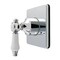 Kingston Brass Single-Handle Six-Way Diverter Valve with Square Trim Kit, Polished Chrome KS4041BPL - alternate 1