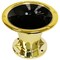 Deejay Led Blue-Gold Bolt-on Horn Flare with 2-in Throat for 2-in Compatible High Frequency Drivers TBH2INHORNBKGOLD - alternate 1