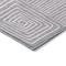 Homeroots 8' X 10' Lavender And Ivory Geometric Washable Indoor Outdoor Area Rug 600753 - alternate 3