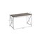 Homeroots 47" Taupe and Silver Computer Desk 333407 - alternate 2