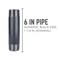 Ace Trading - Nipple STZ Industries 1-1/4 in. MIP each X 1-1/4 in. D MIP Black Steel 6 in. L Nipple 300U114X6 - alternate 2