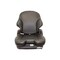 Uni Pro 136 Air Suspension Seat, 12-Volt, With Seat Belt, Black Vinyl 7916 - alternate 3