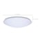 Nuvo 19in. LED Cloud Fixture with Sensor 25W 27K/30K/35K/40K/50K CCT Selectable Round Shape White 120V 62/1859 - alternate 4