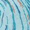 Homeroots 8' X 10' Blue Pink And Green Abstract Washable Indoor Outdoor Area Rug 600225 - alternate 2