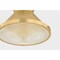 Hudson Valley Lighting Highclere 12.75 in. Flush Mount in Aged Brass by Mark D. Sikes MDS2402-AGB - alternate 3