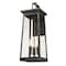 Homeroots Alden 3-Light Oil-Rubbed Bronze Wall Light 398459 - alternate 2