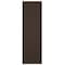 Ekena Millwork True Fit PVC Two Equal Louver Shutters, Raisin Brown, 12W x 59H, PR TFP101LVF12X059TB - alternate 3