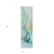 Homeroots 8' Runner Teal Abstract Washable Non Skid Indoor Outdoor Runner Rug 559713 - alternate 3