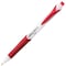 Pentel GlideWrite Ballpoint Pen with TechniFlo Ink, 1.0mm Medium Line, Red, 12PK BX910-B - alternate 2