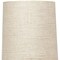 Homeroots 18" Gray And Gold Concrete Table Lamp With Khaki Drum Shade 643336 - alternate 2