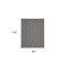 Homeroots 8' X 10' Dark Gray And Light Gray Geometric Indoor Outdoor Area Rug 550847 - alternate 2