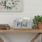 Homeroots 6" Gray Wood Cube or Bin 661205 - alternate 2