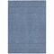 Homeroots 5' X 8' Navy Blue And Ivory Geometric Washable Indoor Outdoor Area Rug 595662 - alternate 2