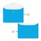 C-Line Products 8-1/2" x 11" Assorted Snap 'N Go Reusable Poly Envelope, 1/EA, 24EA/DS, 2DS/CT 99366-DS - alternate 2