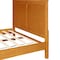 Homeroots Brown Solid Wood Queen Bed Frame 523662 - alternate 2