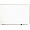 Quartet Matrix Magnetic Boards, Painted Steel, 23 x 16, White, Aluminum Frame M2316 - alternate 1