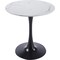 Leisuremod Bristol Round MDF Dining Table - Pedestal Base Kitchen Table, Modern Style BTBL-B40MWT - alternate 1