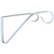 National Hardware 9'' White Steel Hanging Plant Bracket N274-571 - alternate 2