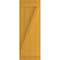 Ekena Millwork True Fit PVC, Four Board Joined Board-n-Batten Shutters w/Z-Bar, Turmeric , 21 1/2W x 80H, PR TFP102BBF21X080TU - alternate 3
