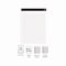 Tru Red Notepads, Narrow Rule, 50 White 8.5 x 11.75 Sheets, 6PK TR59922 - alternate 3