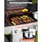 Vevor 4-Burner Propane Gas Grill w/ Side Burner Outdoor BBQ Grill Carbon Steel EQC64BACJB2X - alternate 2