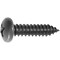 Auveco Phillips Pan Head Tapping Screw #14 x 1in - Black, 100PK 24135 - alternate 1