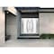 Vdomdoors Steel Double Doors Deux 6500 White 2 Sidelight Exterior Windows Stainless Inserts Single Modern Pai DEUX6500DEXD-WS-RH-W14+72+14 x H80 - alternate 2
