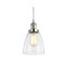 Jonathan Y Cleo 5.5 in. Adjustable Metal/Glass LED Pendant, Chrome JYL3518A - alternate 1