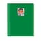 C-Line Products 8-1/2" x 11" Green Two-Pocket Heavyweight Poly Portfolio Folder with Prongs, 25EA/BX, 6BX/CT 33963-BX - alternate 1