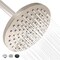 Supply Giant Shower Head, High Pressure Single Function Rainfall Showerhead, 2.5 GPM, 8in Face Diameter 74-902-O - alternate 1