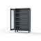 Strong Hold 12 GA Clearview Cabinet 4 Shelves - EK Lock 46-LD-244-EK - alternate 2
