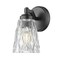 Z-Lite Andree Matte Black 1 Light Wall Sconce 1960-1S-MB - alternate 1