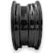 Steel Master 15X6 6 On 5.5 Black Boxed Wheels 600970BLK - alternate 3