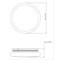 Z-Lite Soleil Brushed Nickel 1 Light Flush Mount 1025F16-BN-LED - alternate 3