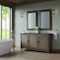 James Martin Vanities Portland 60'' D Vanity Whitewashed Walnut w/ Parisien Bleu Silestone Top w/ Wireless Charger 620-V60D-WW-FPBL - alternate 4