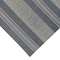 Homeroots 8' Runner Blue and Gray Striped Stain Resistant Indoor Outdoor Runner Rug 531643 - alternate 2