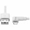 Tripp Lite Lightning to USB Sync Charge Right-Angle iPhone iPad White 6ft M100-006-LRA-WH - alternate 1