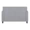 Flash Furniture Loveseat, 29" x 32-1/4", Upholstery Color: Gray BT-827-2-GY-GG - alternate 2